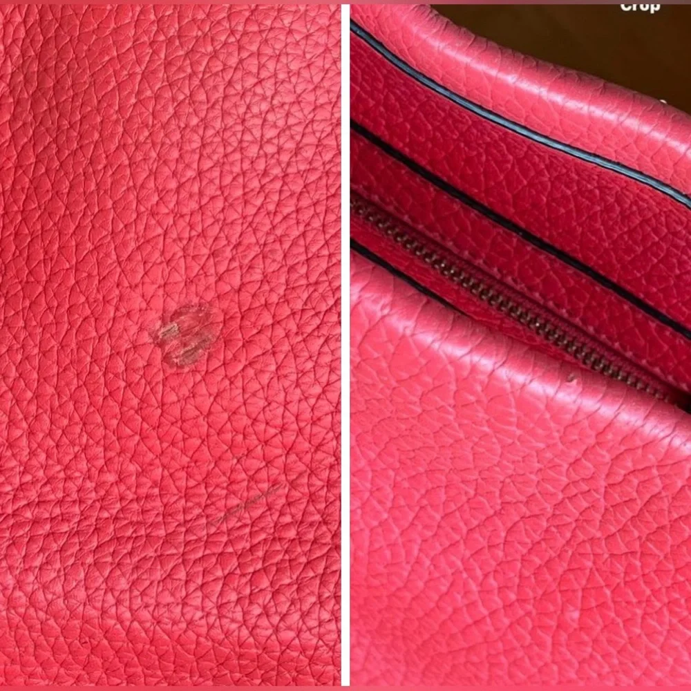 Kate spade Chelsea Hayden pebbled leather colorblock satchel with strap purse - Picture 17 of 17